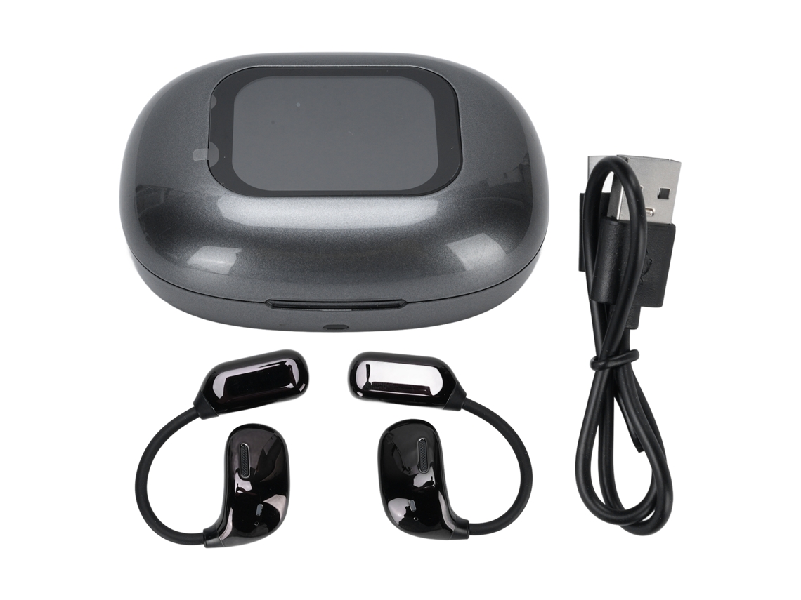 Auriculares Bluetooth Con Traducción, Pantalla Táctil, Batería De Larga Duración, Cancelación De Ruido Y Función De Traducción.