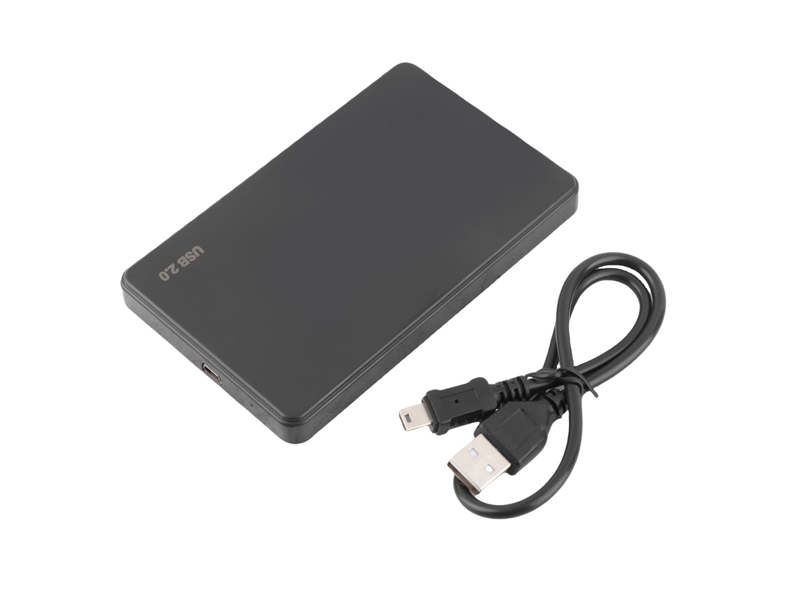 Caixa De Disco Rígido Externo 2,5 Polegadas Sata Para Usb2.0 Adaptador Portátil Ssd Hdd Enclosure