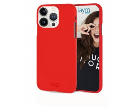 Funda Soft Feeling para iPhone 15 Pro Max JAYM Premium Rojo