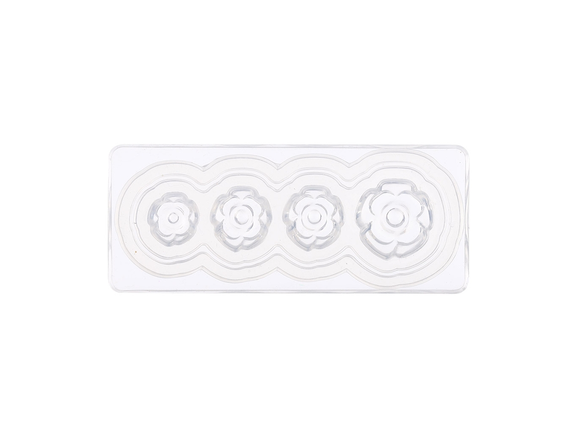 Molde De Silicona Para Decoração De Unhas 3d Modelo Diy Arte De Unhas Camélia
