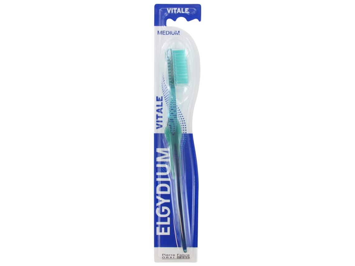 Cepillo de Dientes Vitale Medio Color: Verde ELGYDIUM