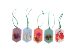 5 almohadillas de cera aromáticas con aroma floral y frutal para dormitorio y armario. Aromaterapia de larga duración.