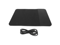 Alfombrilla De Ratón Multifuncional Con Carga De 15 W, 300 X 220 X 6 Mm, Con Cargador Para Teléfono Móvil.