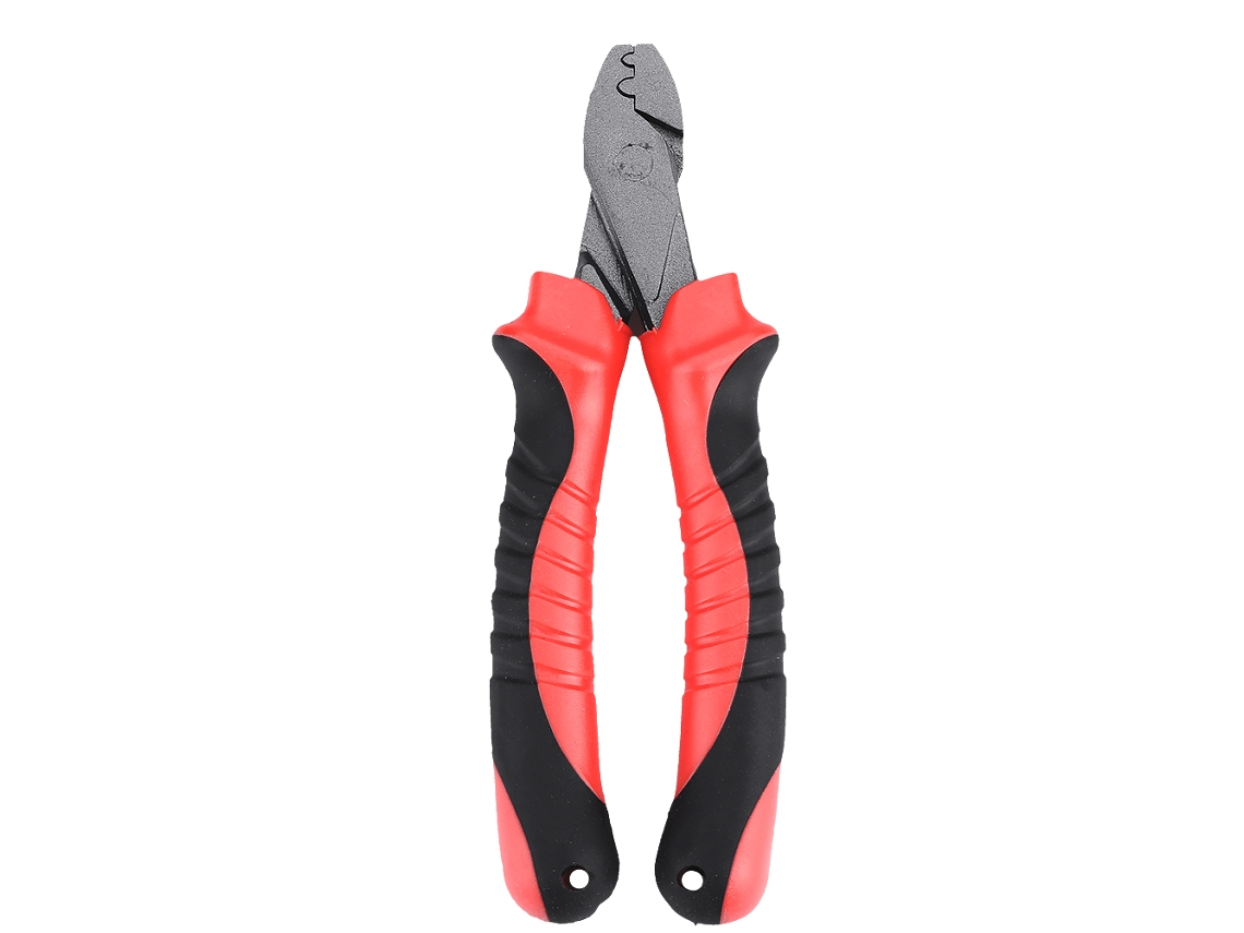 Herramienta Multifuncional Para Engarzar, Ideal Para La Pesca, Con Mango De Goma Cómodo Y Accesorio Para Aparejos De Pesca.