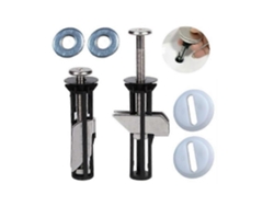 Kit de fijación resistente para asiento de inodoro, kit universal de fijación para asiento de inodoro Jortmrd