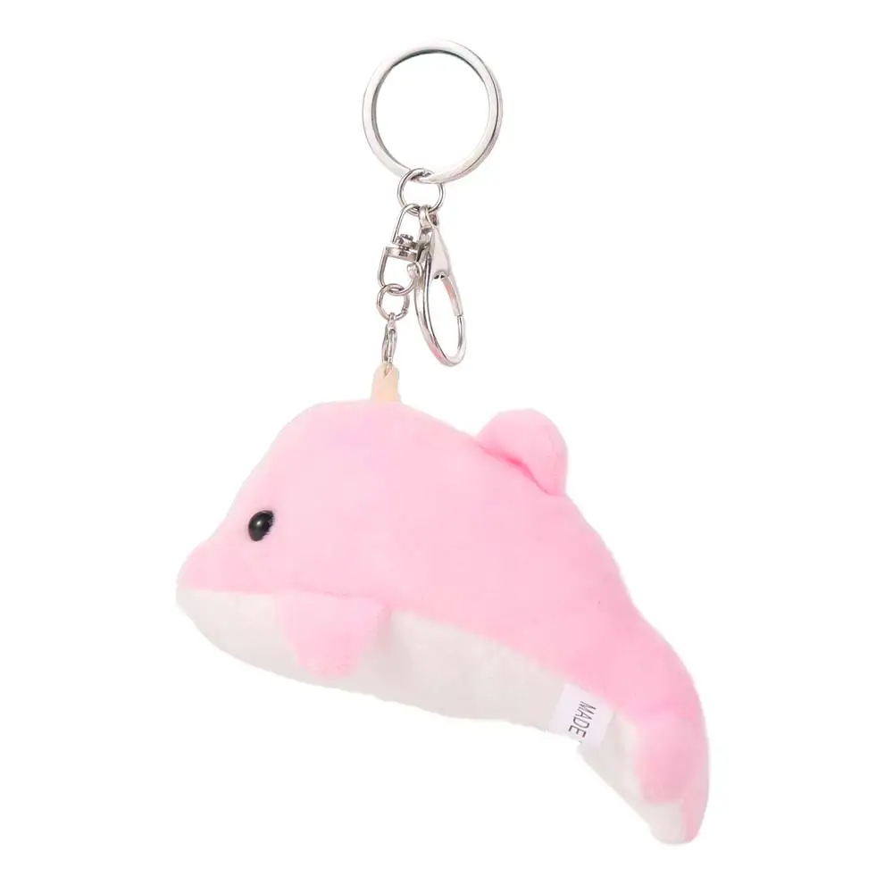 (rosa) Colgante Para Bolso, Llavero De Delfín, Adorno Para Mochila, Juguete De Peluche