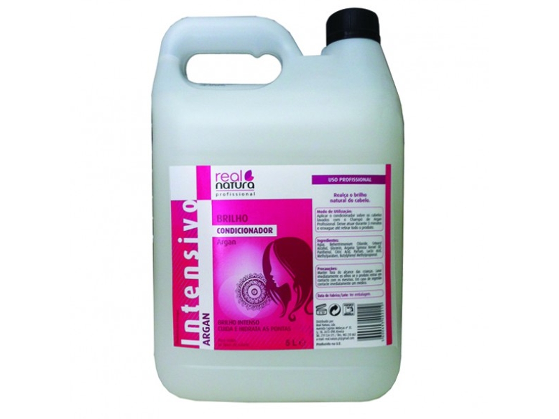 Acondicionador REAL NATURA Pro-Lisos Anti Frizz Argán (5000 ml)