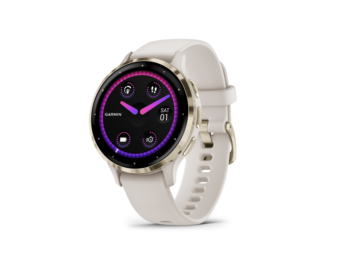 Smartwatch Bluetooth Venu 3S (Marfil Dorado)