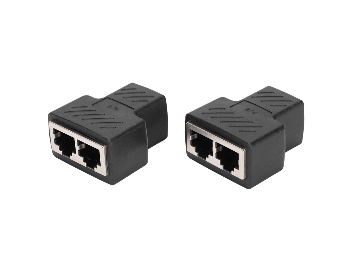 2 Divisores Ethernet Rj45, Conmutador Ethernet De 1 A 2 Modos Para Router, Tv Box, Cámara, Ordenador