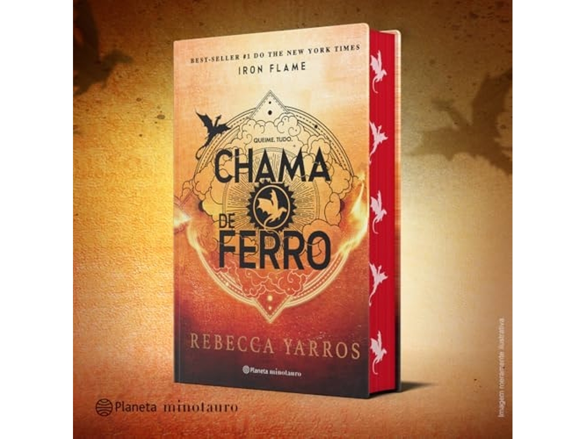 Libro Chama De Ferro Edição Especial Limitada. Sequência Do Fenomeno Mundial Quarta Asa de REBECCA YARROS (Portugués - Tapa Dura)