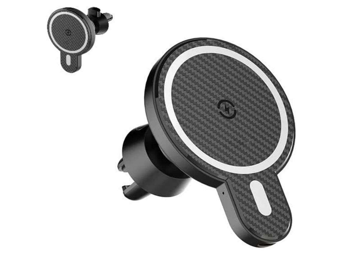 Cargador Carro Carregamento Sem Seguro Mag Safe YIZHOOD Negro