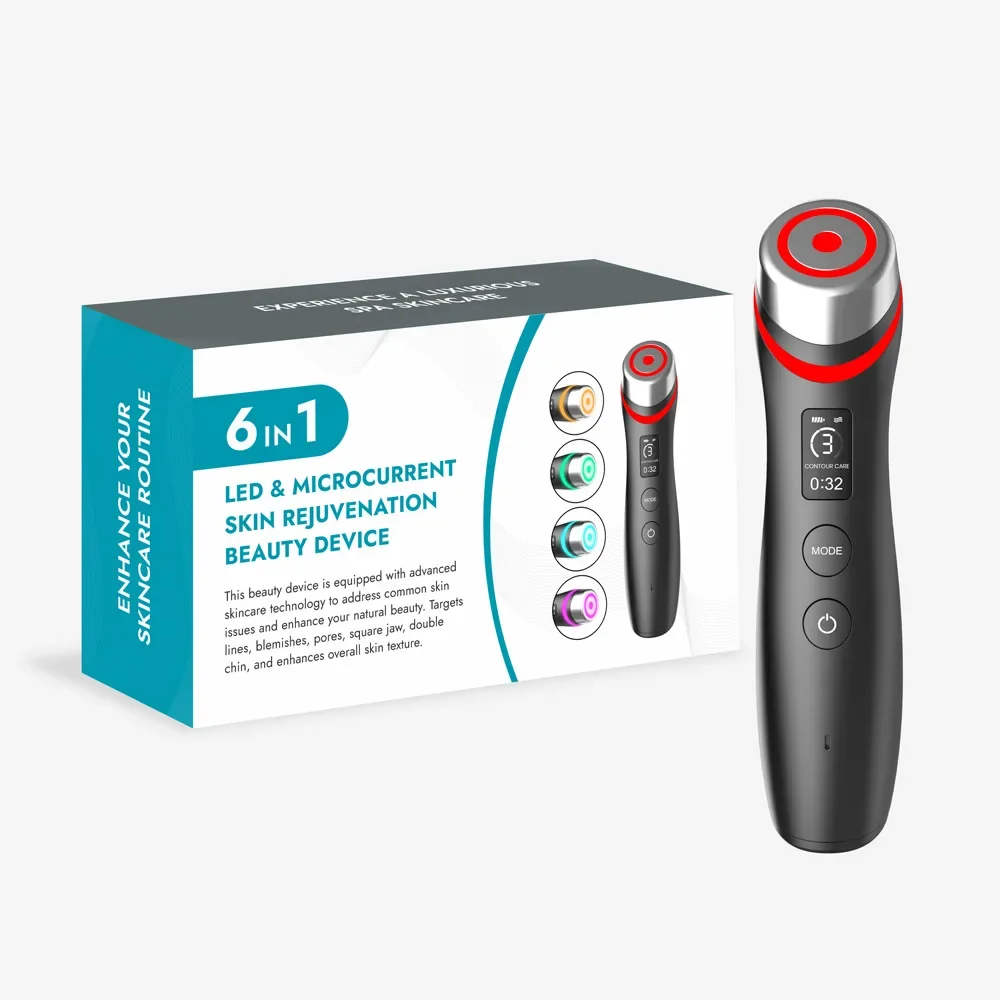 Cuidado De La Piel Para El Hogar Instrumento De Belleza Antienvejecimiento, Instrumento Portátil De Tratamiento De Luz Acné