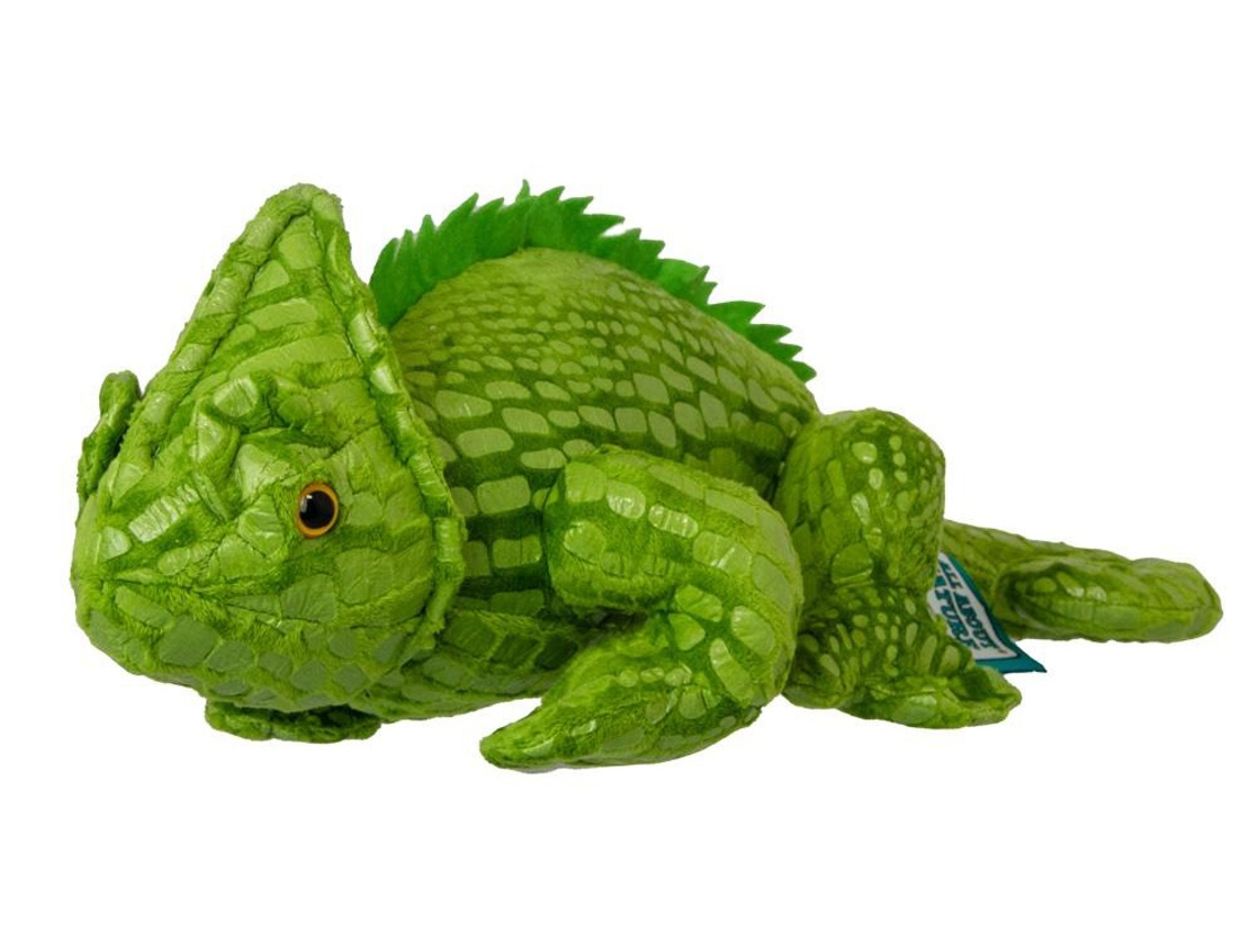 Peluche WILD PLANET Camaleón (37 x 11 x 13 cm - Poliéster)