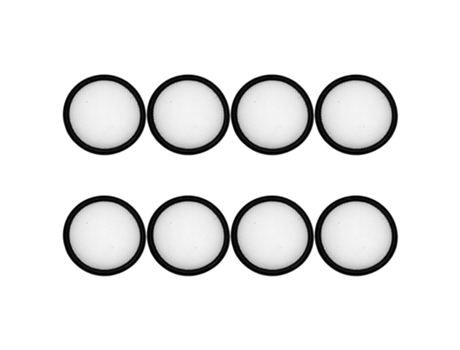 Substituição de filtro hepa 8pcs para peças de aspirador de pó proscenic p8