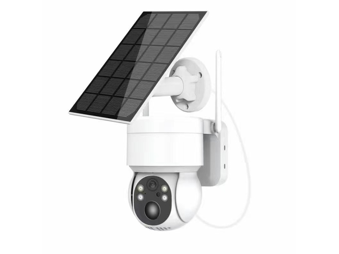 Cámara De Vigilancia Exterior Alimentada Por Energía Solar Con Detección De Forma Humana Y Función De Monitoreo Inalámbrico - 7800 Mah Stol*