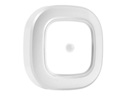 Rebe-lámpara De Techo Led Cuadrada Blanca Moderna Para Dormitorio Cocina Con Sensor De Movimiento 17,4x17,4x4,4cm