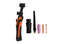 Accesorios Para Antorcha Tig 17: Cabezal Flexible, Cuerpo, Chaleco, Boquilla De Cerámica, Tapa Trasera Larga.