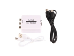 Convertidor de AV a RF Conmutador de señal de TV RF 67,25 MHz 61,25 MHz AV a RF