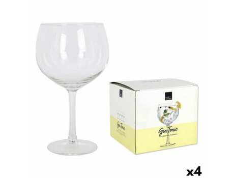 Set de Copas para Gin Tonic BOHEMIA CRYSTAL Cocktails (Cristal - 650 ml - 700 ml - 4 Unidades)