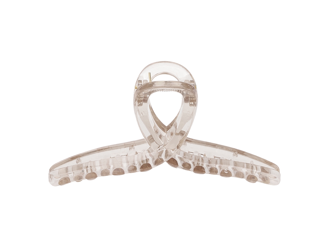 Pinza Para Pelo De Mujer Elegante Y Antideslizante, Clip De Pelo Con Agarre Fuerte, Accesorio De Estilo Simple, Color Gris Oscuro