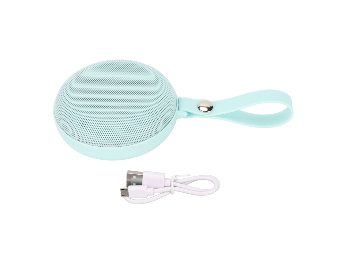 Mini Altavoz Bluetooth Impermeable Ipx4, Portátil Para Exteriores, 3w, Sonido De Alta Calidad, Azul.