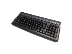 Teclado USB universal Mustek Mkb 800m español negro Mkb 800mvayotoy