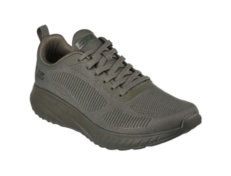 Zapatillas de Hombre SKECHERS Bobs Squad Chaos Prism Tecido Verde (41)