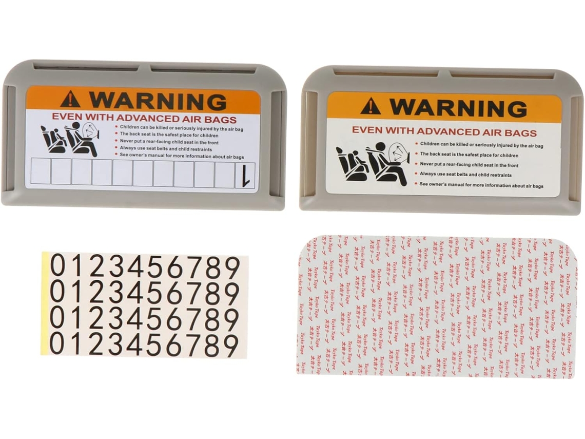 Organizador De Tarjetas Para Parasol De Coche De 2 Piezas