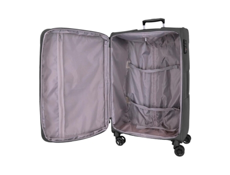 Malagem / Trolley Grande 77Cm 4R Exp Movom Atlanta Cinza