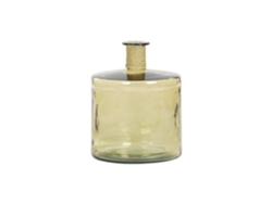 Jarron Cristal Reciclado Enea 30 L, Ambar 35x35x45cm