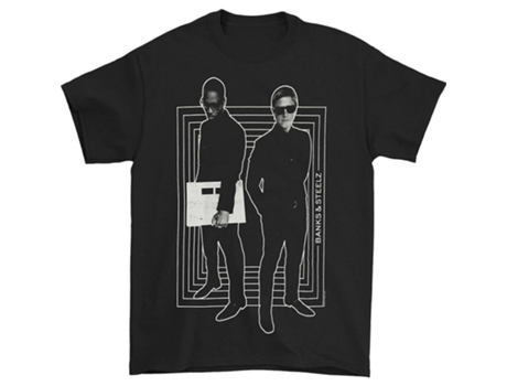 Camiseta ROCKINSTONE masculina Camiseta Banks & Steelz P Sound Board Box (S)