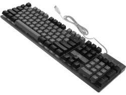 Teclado Mecánico Para Juegos Usb Rgb Con Cable De 104 Teclas, Hardware Informático.