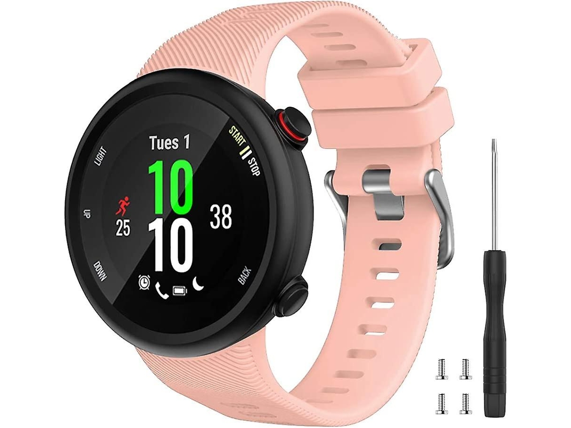 Bracelete Para Reloj Inteligente Garmin Forerunner 45S Color Rosa SIURN
