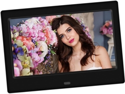 Marco De Fotos Digital Con Pantalla Led, Compatible Con Usb Y Tarjetas De Memoria.
