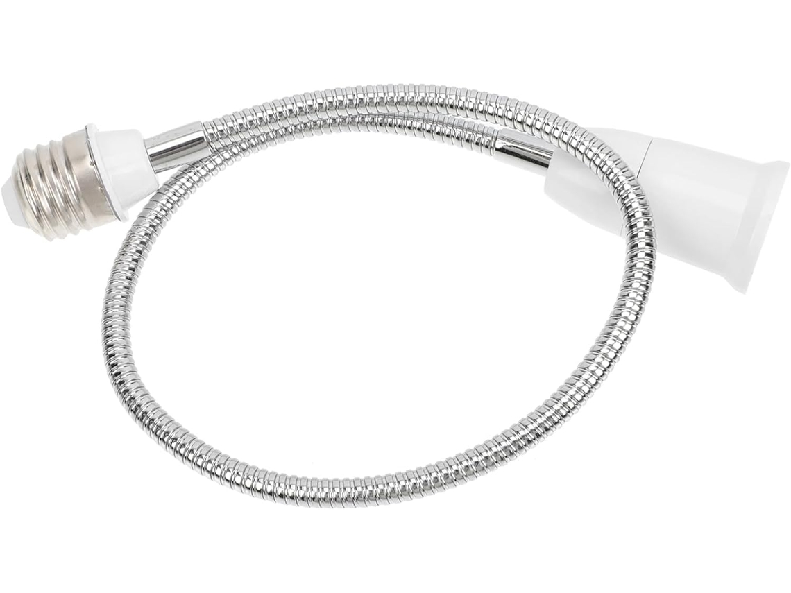 Extensor Enchufe Lámpara Flexible Compacto Adaptador Socket
