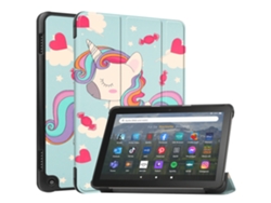 Funda Fwinl para Amazon Fire HD 8/Fire HD 8 Plus 2020 Unicorn