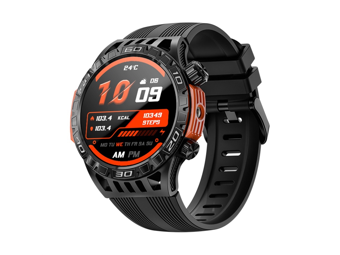 Lokmat Zeus 6 Pro Reloj Inteligente Bt5.0 Pantalla Táctil 1.46 Pulgadas Monitor De Ritmo Cardíaco Ip68 Deportivo