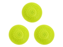 3 discos portátiles para limpiar brochas de maquillaje, ideales para viajes. Rosewell