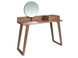 Tocador ANGEL CERDÁ. 7000 (Marrón - MDF, Madera, Vidrio - 120 x 45 x 126 cm)