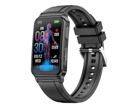 Smartwatch SMANDY G08 Pantalla táctil completa de 1,47 pulgadas (Negro)