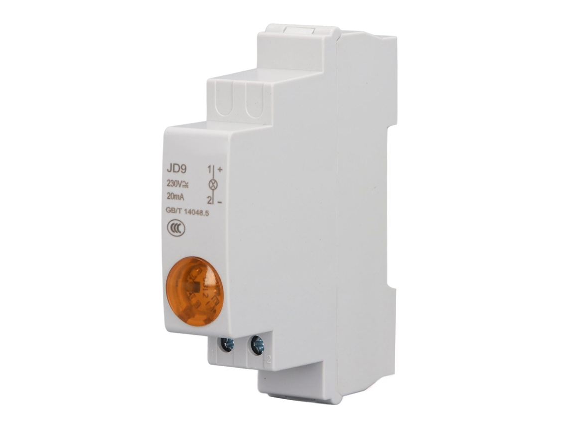 Luces indicadoras LED para rieles, 230 V CA/CC