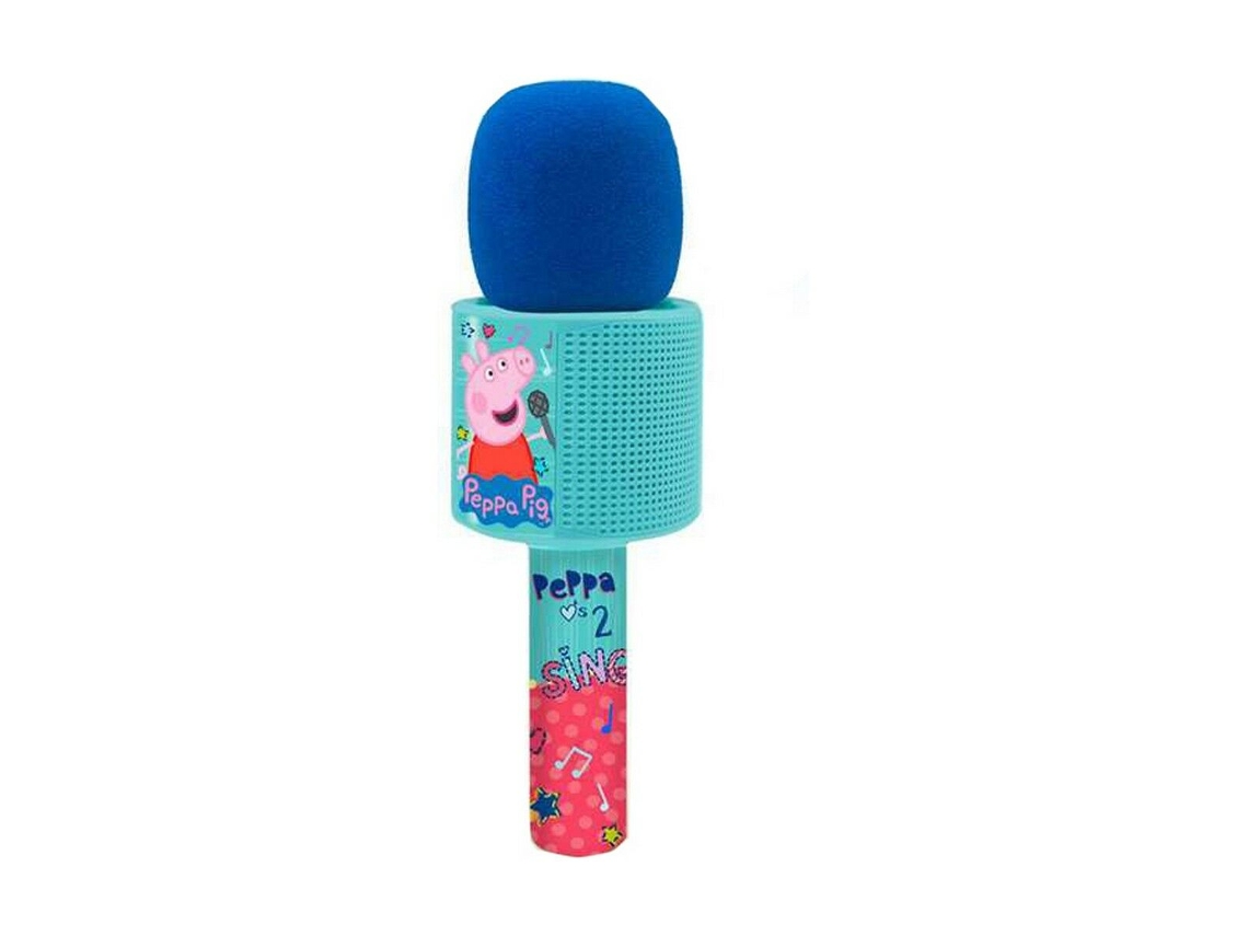 Juguete Musical PEPPA PIG Micrófono Bluetooth Música (Edad Mínima Recomendada: 3 años)