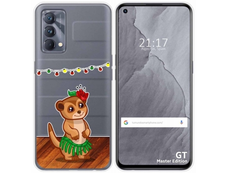 Carcasa Realme GT Master Edition TUMUNDOSMARTPHONE Dibujos Transparente Multicolor