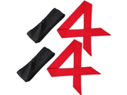 Conjunto De 4 Faixas De Cabeça Esportivas Unissex Antitranspirantes, Elásticas E Respiráveis, Em Vários Tamanhos.
