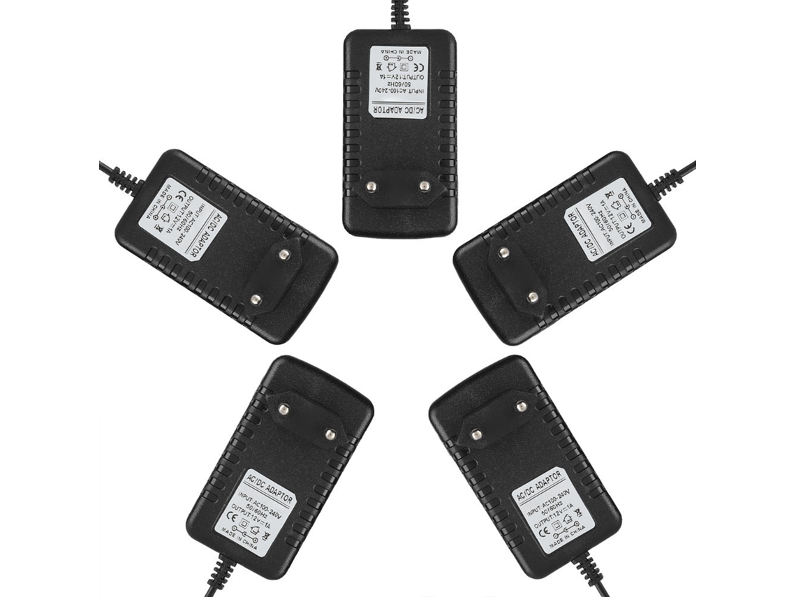 Adaptador de cargador de iones de litio con protección multinivel de 12 V/1 A