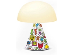 Lámpara de Mesa LEXON Mina M Keithharing Happy White