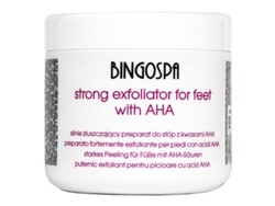 Tratamiento exfoliante intensivo para pies Bingospa con ácidos AHA, 600 g