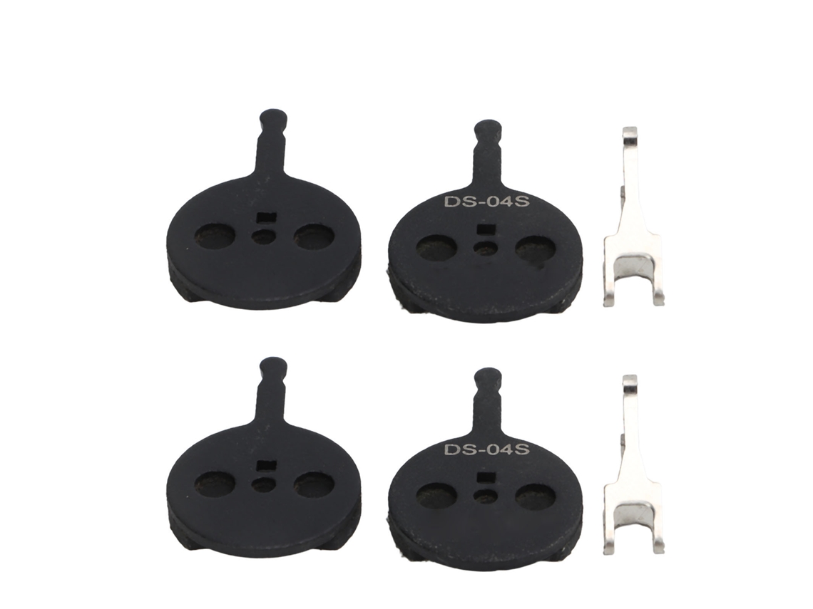 2 Pares De Pastillas De Freno De Disco Semimetálicas Para Bicicleta De Montaña Con Resorte, Piezas De Reparación Para Ciclismo.