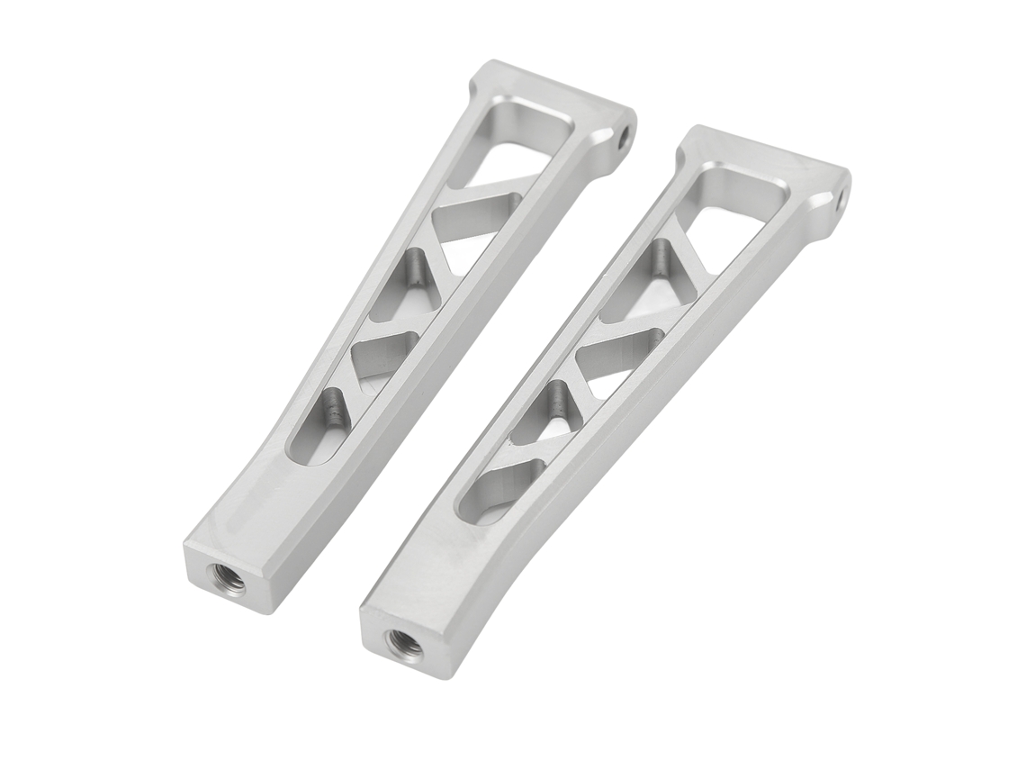 Brazo superior de suspensión delantera de aleación de aluminio Ymsl de 2 piezas para coche RC Corally Kronos 6s Modelo 1/8 Hxl