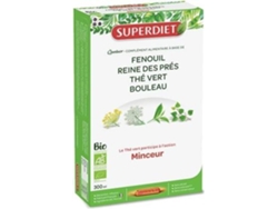 Complemento Alimentar SUPERDIET Verde Bétula (20 ampolas de 15ml)